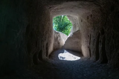 The Trass caves in Brohltal