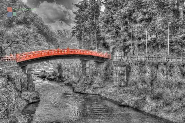 Shinkyo Bridge of the Futarasan Shrine in Nikko