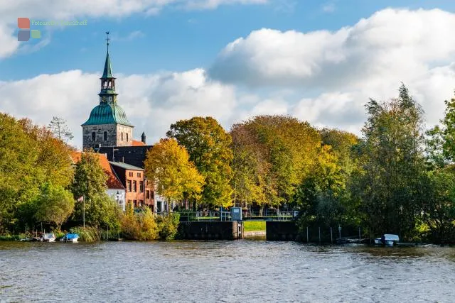 Friedrichstadt zwischen Eider und Treene