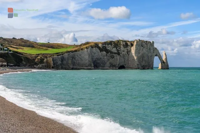 Die Kreidefelsen von Étretat