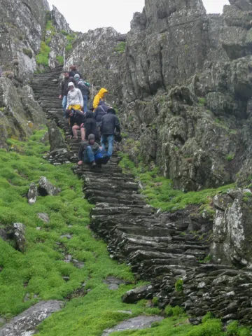 Schwieriger Rückweg