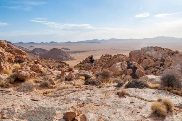 The lookout point near the lodge