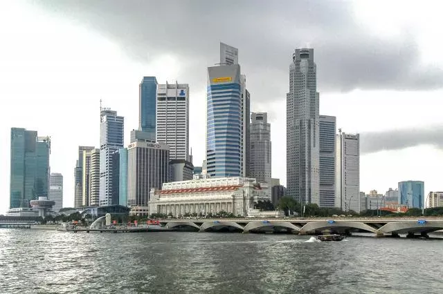 Skyline von Singapur