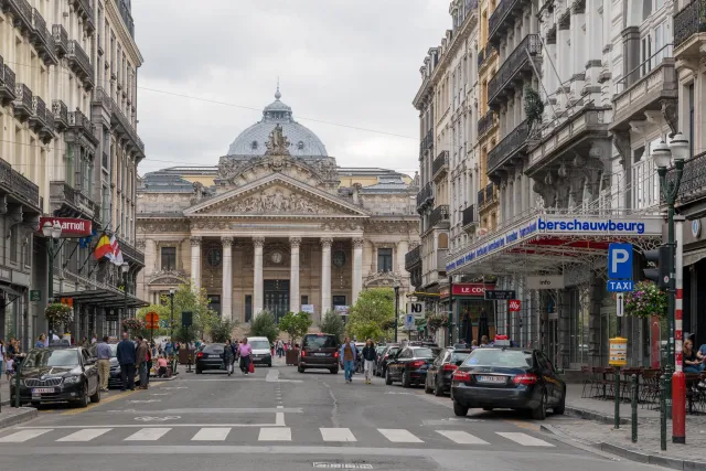 Die Börse in Brüssel