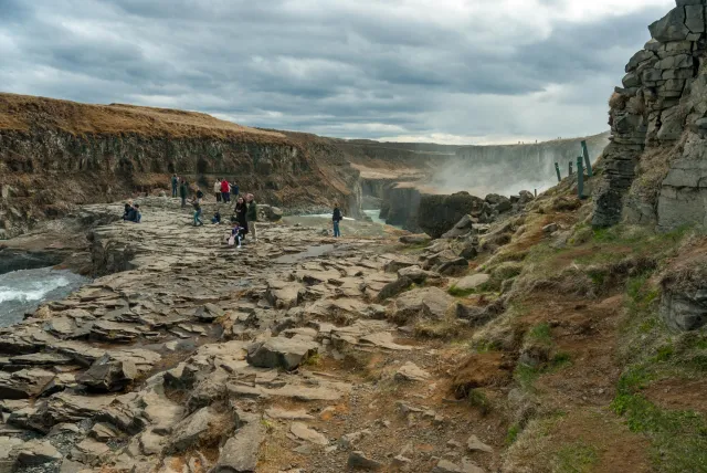 The Gullfoss - Gold Waterfall