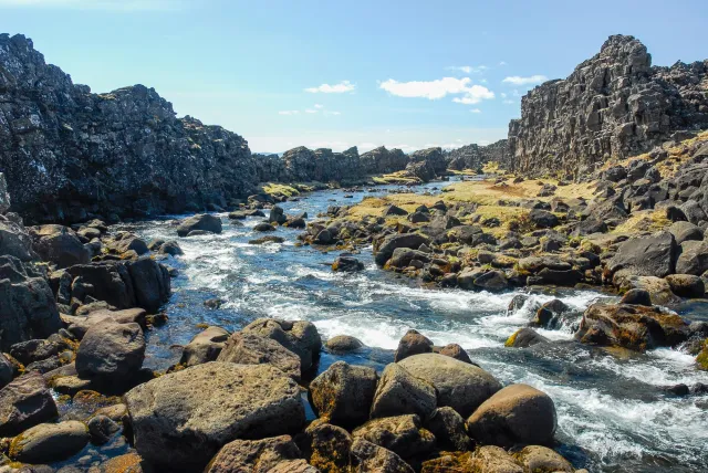 Thingvellir - Platz der Ratsversammlung in Island