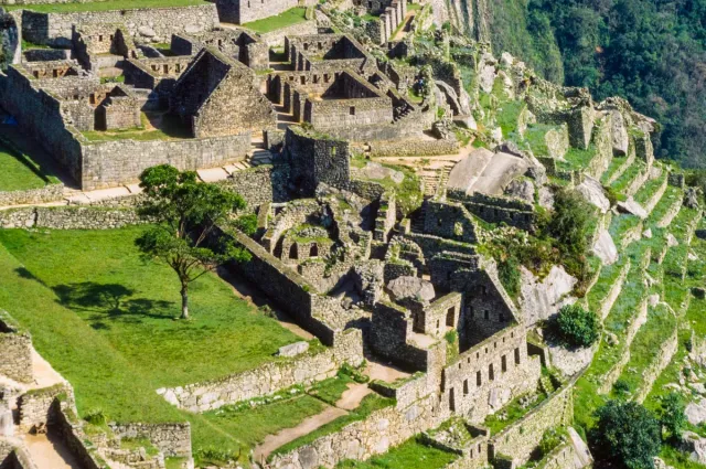 Machu Picchu - today's ruined city of the Incas