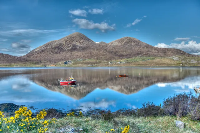  Loch Linnhe at Fort William in Scotland - original HDR