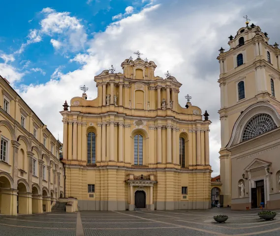 University, St. John's Church and church tower