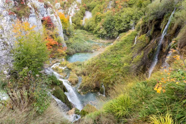 The Plitvice Lakes