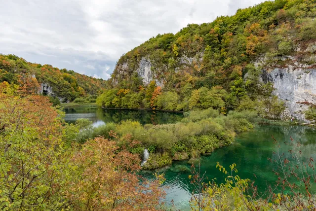 The Plitvice Lakes