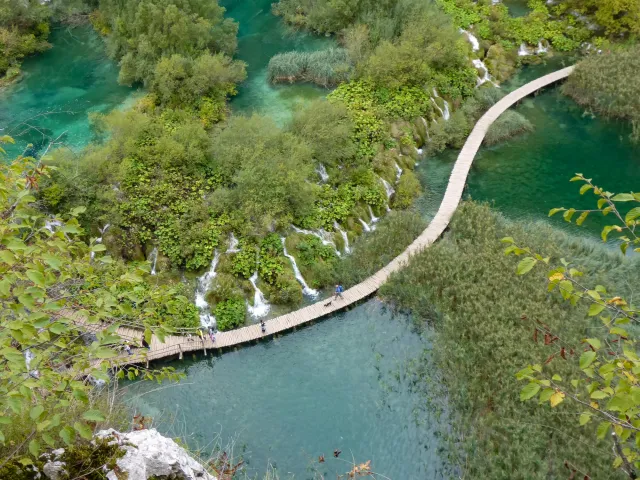 The Plitvice Lakes