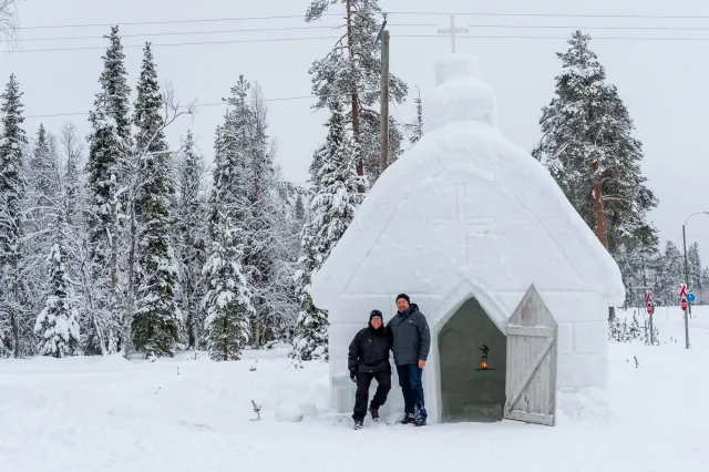 Ice Chapel in Luosto