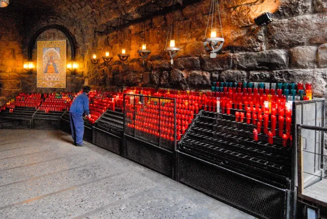 In the Benedictine monastery of Santa Maria de Montserrat