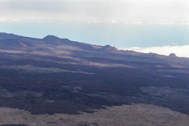 Plain des Sable - die Anfahrt zum Piton de la Fournaise