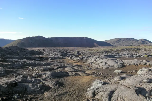 Plain des Sable - die Anfahrt zum Piton de la Fournaise