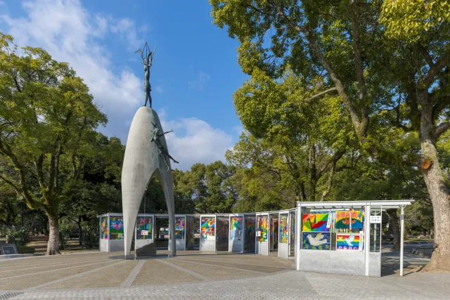 The "Children`s Peace Monument" in Hiroshima