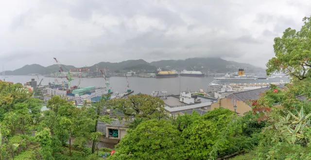 Nagasaki seen from Glover Park