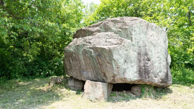 Dolmens at the Gochang Dolmen Museum