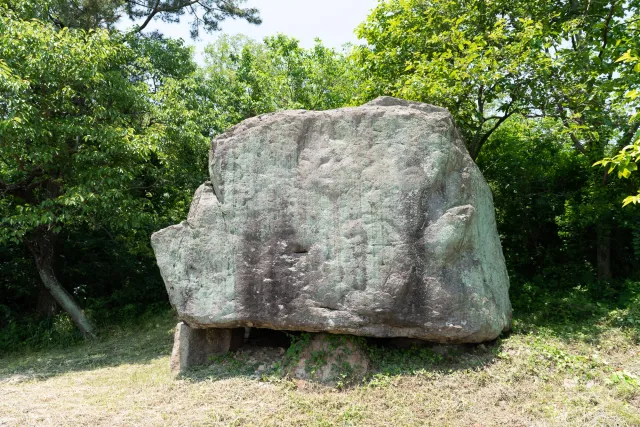 Dolmen im Gochang Dolmen Museum