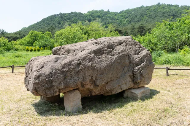 Dolmens at the Gochang Dolmen Museum