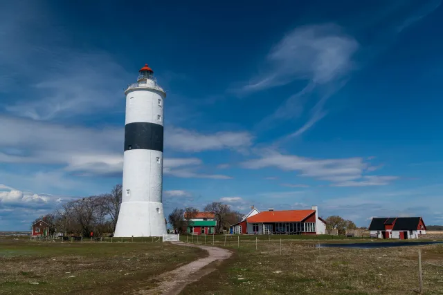 Leuchtturm im Süden der Långe Jan