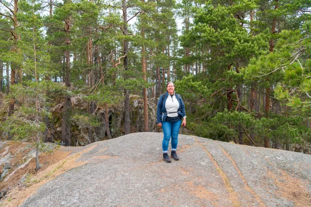 Through the wilderness of Tiveden National Park