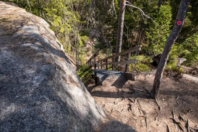 Through the wilderness of Tiveden National Park