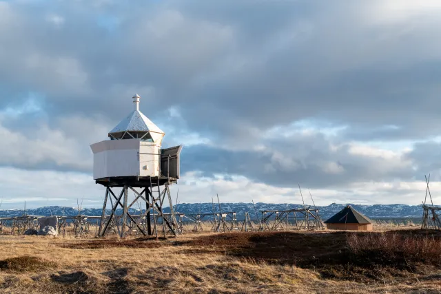 Leuchtfeuer in Vadsø