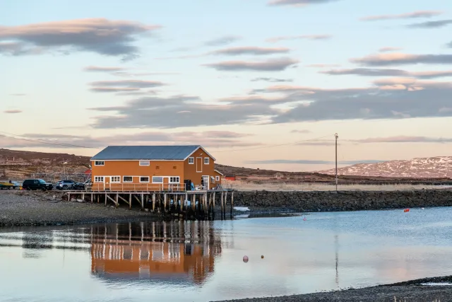 At the entrance to the Barents Sea in Vadsø