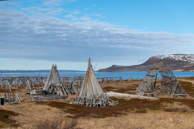 Fishing in Vadsø on the Barents Sea