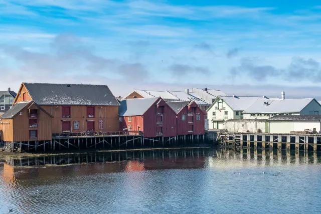 Hafen in Vardø