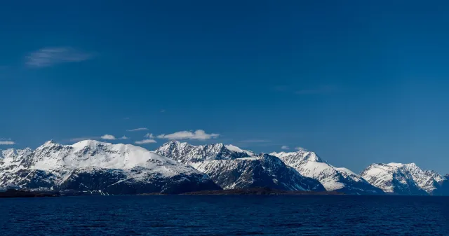 Panoramen der Lyngenfjordalpen