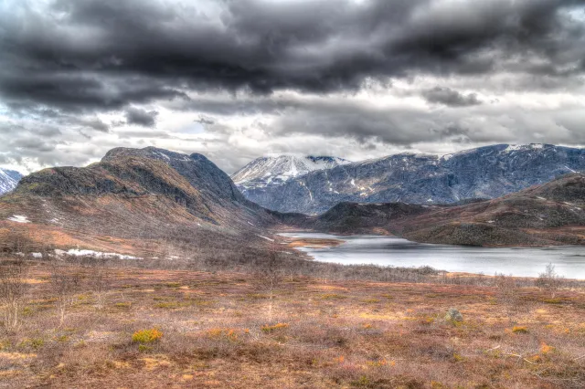 The landscapes of the Valdresflye mountain plateau