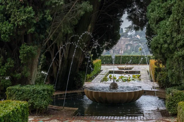 Die Brunnen in den Gärten des Generalife