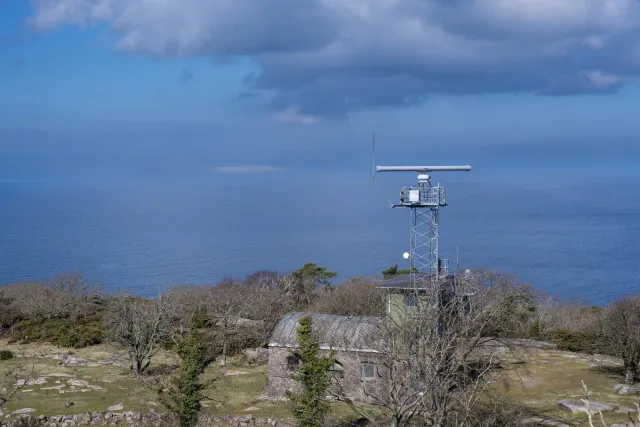 The Baltic Sea seen from the lighthouse