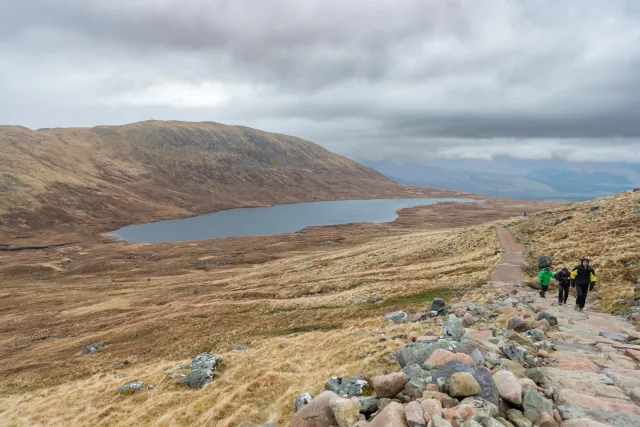 First wide paths at Ben Nevis