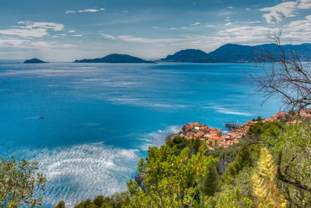 Die Cinque Terre von Ligurien