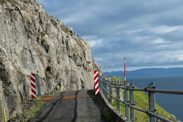 Auf den Straßen von Sandoy