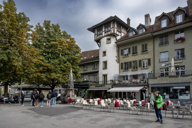 Am Holländerturm in Bern